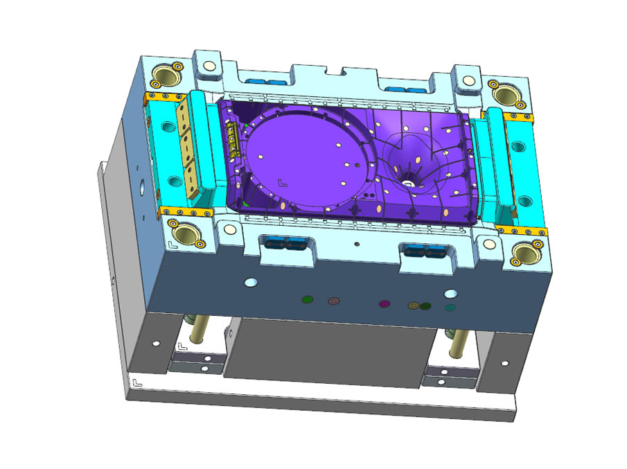 GP Mold: Audio speaker enclosure injection molds, casing, handle, air duct, and amplifier box injection molds, gas-assisted plastic molds, injection mold manufacturer, custom injection molds