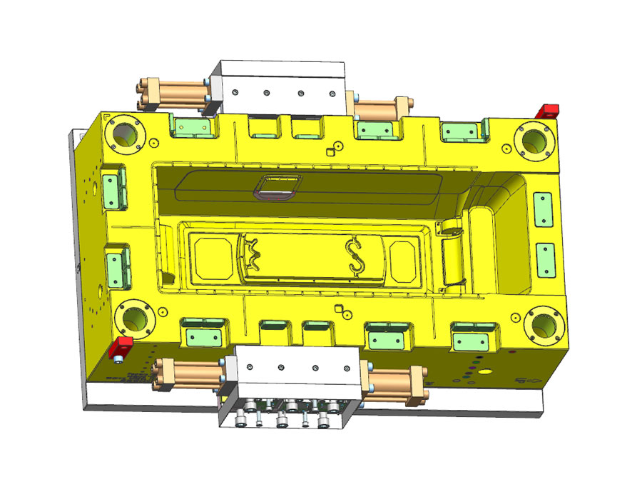 GP Mold: Audio speaker enclosure injection molds, casing, handle, air duct, and amplifier box injection molds, gas-assisted plastic molds, injection mold manufacturer, custom injection molds