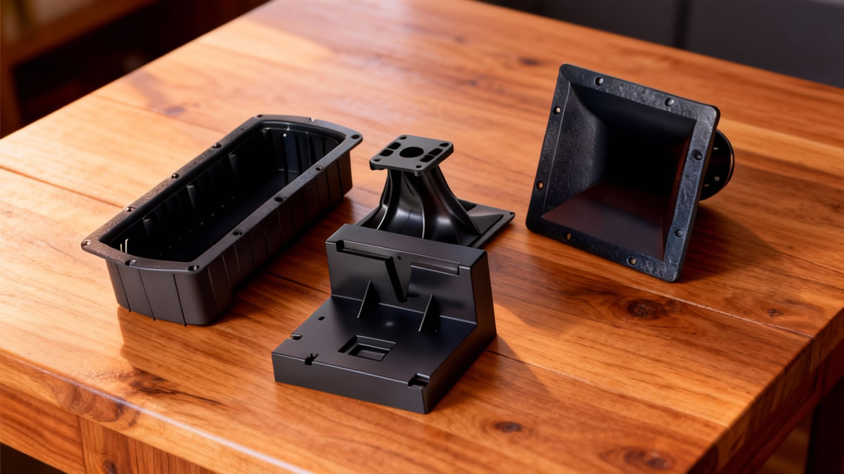 GP Mold, moldes de inyección para accesorios de altavoces, moldes de plástico para fundas magnéticas de marcos de rejilla, fabricante de moldes de inyección, fabricante chino de moldes de inyección.