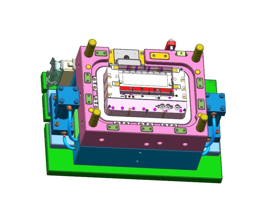 Moldes de inyección GP Mold para piezas de trituradoras, incluida la carcasa exterior, el panel, los botones, los engranajes, el contenedor de la trituradora y los paneles laterales