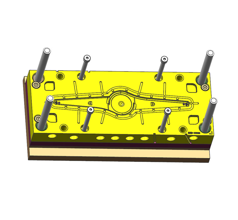 Optimización de Moldeo por Inyección de Alta Ciclicidad con Simulación de Flujo CAE