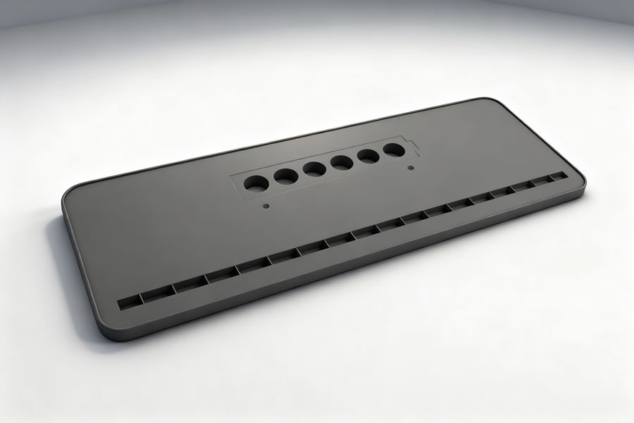 Moldes de inyección de piezas para máquinas de envasado al vacío GP Mold, que incluyen moldes de plástico para tapas superiores e inferiores, particiones de botones y moldes de precisión