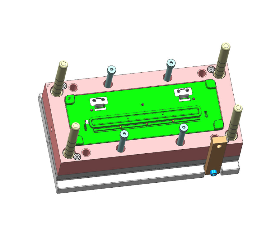 Moldes de inyección de piezas para máquinas de envasado al vacío GP Mold, que incluyen moldes de plástico para tapas superiores e inferiores, particiones de botones y moldes de precisión